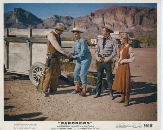 Pardners Color Photo Dean Martin/jerry Lewis/jeff Morrow/lori Nelson