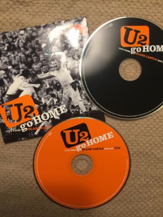 U2 Go Home Live At Slane Castle M/vg,  Rare Fan Club Cd