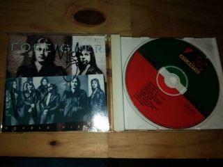 FOREIGNER SIGNED CD LED ZEPPELIN AEROSMITH TOM PETTY QUEEN BAD CO.  JOURNEY YES 3