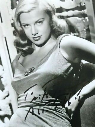 Nita Talbot Signed Autographed Photo.  Hogan 