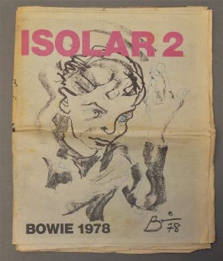 Vintage David Bowie 1978 Souvenir Concert Program Low Heroes Isolar 2 Rock Glam