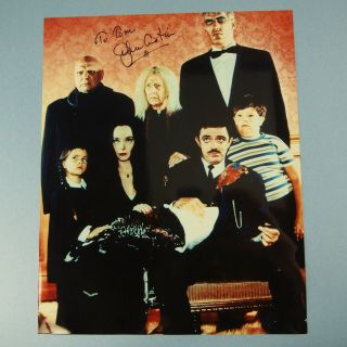 John Astin Signed 8x10 Photo The Addams Family Gomez Autograph,  Signature