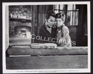 Photo All Mine To Give 1957 Cameron Mitchell Child Actor Rex Thompson Cs