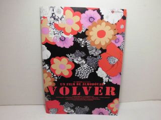 Volver (2006) Japanese Domestic Theater Limited Brochure 26 Pages Penélope Cruz
