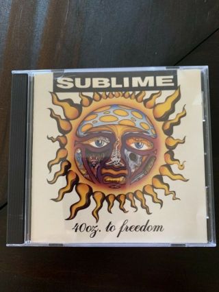 Sublime 40 Oz To Freedom Cd Rare Pressing Vinyl Shirt Poster Skunk Og