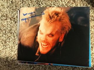 Kiefer Sutherland The Lost Boys,  8x10 Signed Photo Autograph Picture