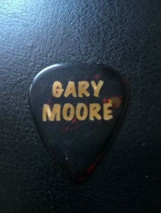 Gary Moore Rare Guitar Pick ( (thin Lizzy))  Cd Lp Blues Ticket Concert Live 2