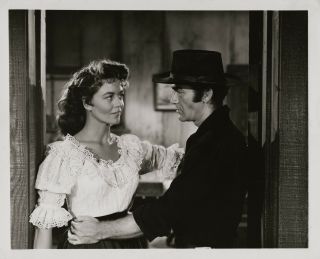 Dorothy Malone,  Mark Stevens 1953 Western Photo.  Jack Slade