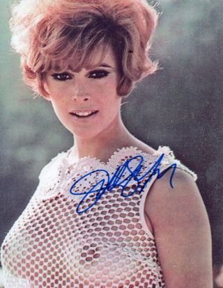 Sexy Jill St John Autographed Photo Authentic Hand Signed