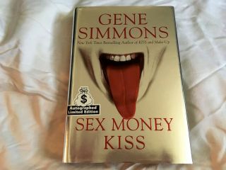 Kiss Gene Simmons: Sex,  Money,  Kiss Book Signed Gene Simmons