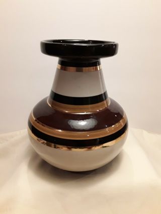 Mid - Century Modern Vase By Aldo Londi Bitossi Made In Italy For Rosenthal - Netter
