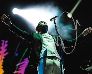 Mike Foster Of Foster The People Real Hand Signed 8x10 " Photo 3 Autographed