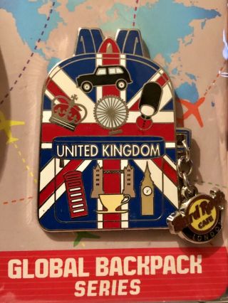 Hard Rock Cafe London 2019 Global Backpack Series Pin