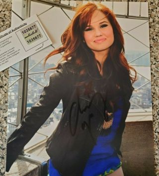 Sexy Debby Ryan Authentic Signed Autographed 8x10 Photograph Holo