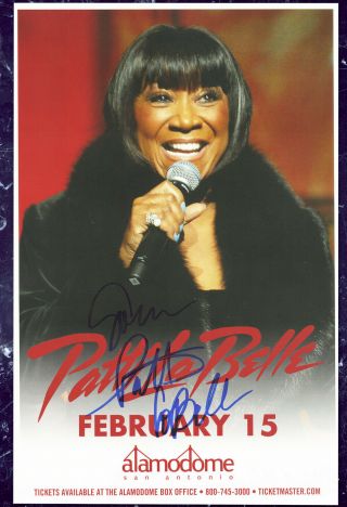 Patti Labelle Autographed Gig Poster On My Own