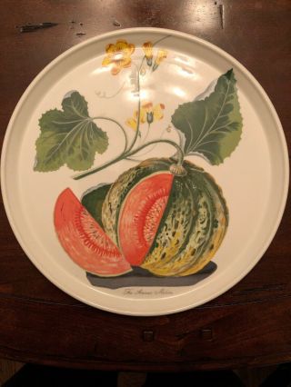Rare Portmeirion 12 " Platter Pomona The Amicua Melon Oven To Table