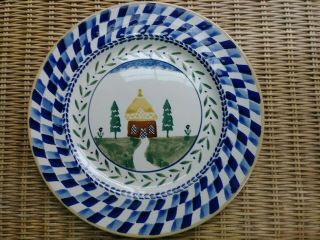 Nicholas Mosse Pottery 10 3/4 Inch Dinner Plate In Cottage Pattern $59.  99