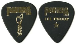 Pantera 1997 101 Proof Concert Tour Authentic Dimebag Darrell Stage Guitar Pick