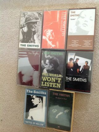The Smiths (morrissey) - 8x Cassettes - Louder Than Bombs,  Casual,  Etc.