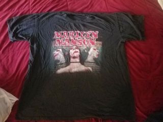 Vintage Marilyn Manson Shirt Xl Sweet Dreams No Tag