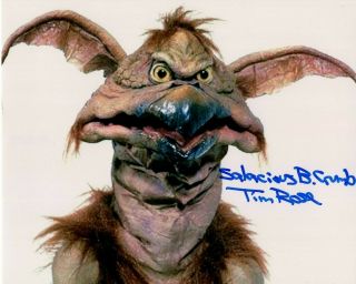 Tim Rose Signed Autograph Star Wars In Person 8x10 With Salacious Crumb