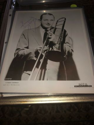 Tommy Dorsey Autograph 8x10 Photograph Hand Signed Musician