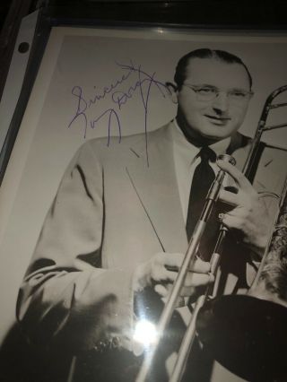 Tommy Dorsey Autograph 8x10 Photograph Hand Signed Musician 2