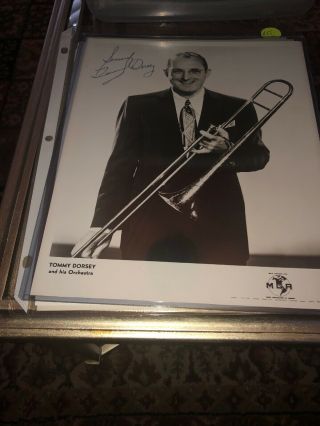 Tommy Dorsey Autograph 8x10 Photograph Hand Signed Musician 3