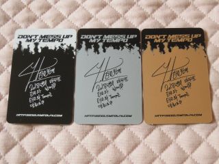 EXO 5th Album Don ' t Mess Up My Tempo INTERNATIONAL Ver.  Photocard Set SM KPOP 3