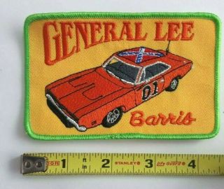 Barris Kustoms General Lee Dukes Of Hazzard Patch