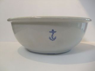 Vintage Us Navy Fouled Anchor Tepco Serving Bowl