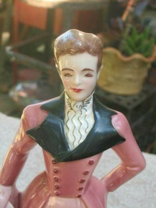 Florence Ceramics Peter Figurine Rare Pink 1950s California Retr 2