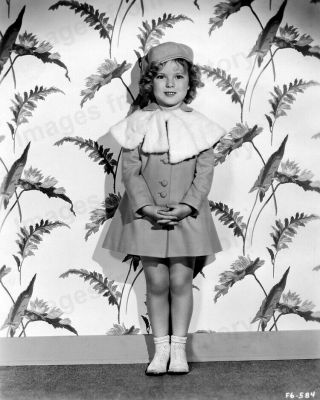 8x10 Print Shirley Temple Cute Fashion Portrait 1935 Movie ? Stae