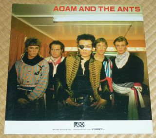 ADAM AND THE ANTS Japan Tour Program Book 1981 Japanese 3