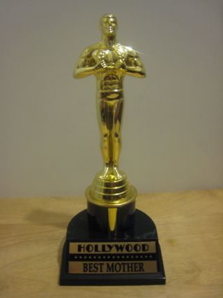 Hollywood Award Movie Famous Oscar Trophy - Best Mom,  Dad,  Girlfriend,  Boyfriend