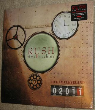 Rush Time Machine 2011: Live In Cleveland 4 - Lp Vinyl Still Lee