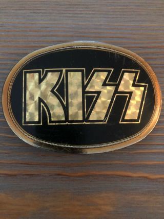 Kiss Belt Buckle 1977