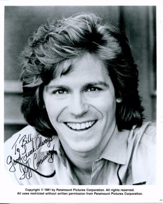 Jeff Conaway Taxi & Wizards & Warriors & Grease Actor Signed Photo Autograph