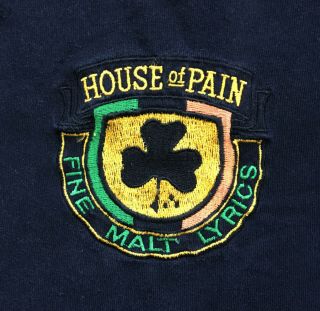 House Of Pain Embroidered Vintage T - Shirt Size Xl Everlast Danny Boy Hip Hop 90s
