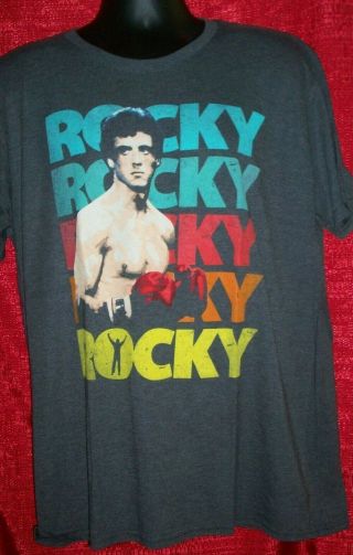 Rocky Chant Mens Adult Xl Unisex T - Shirt -
