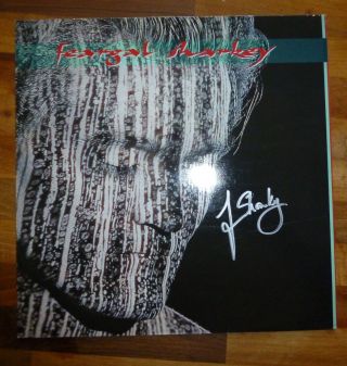 Feargal Sharkey - A Vinyl Disc Cover - Hand Signed By Feargal With A & Rare