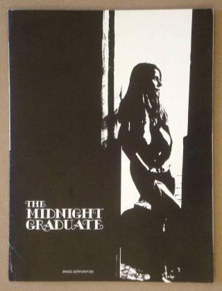 The Midnight Graduate Uschi Digard Sexploitation Pressbook