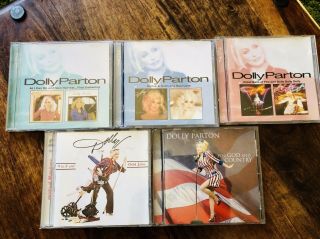 Dolly Parton Cds Great Balls Of Fire /real Love / For God And Country / 9 To 5