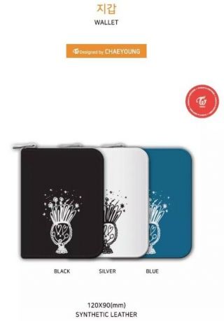 Twice Once Halloween Official Goods Wallet Designed By Chaeyoung Black