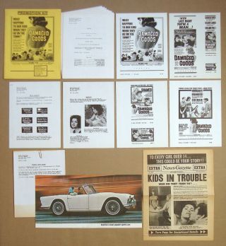Goods V.  D.  Triumph Sports Car Dolores Faith Press Kit,  Tabloid Herald
