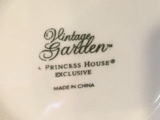 Princess House Princess House 1492A Vintage Garden Ceramic Pitcher.  NIB 4