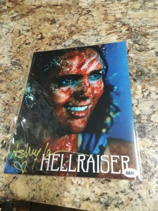 Bam Box Horror Exclusive Signed Hellraiser 8x10 Ashley Laurence Autograph