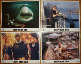 Deep Blue Sea - Horror - Sharks - Renny Harlin - Samuel L.  Jakson - Lc Set (11x14 Inch)