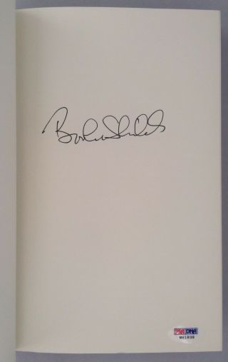 Brooke Shields There Was A Little Girl Autographed Signed Book Psa/dna