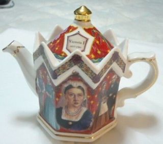 Teapot James Sadler Kings Of Queens Queen Victoria I Orig Artwork Matt Edwards